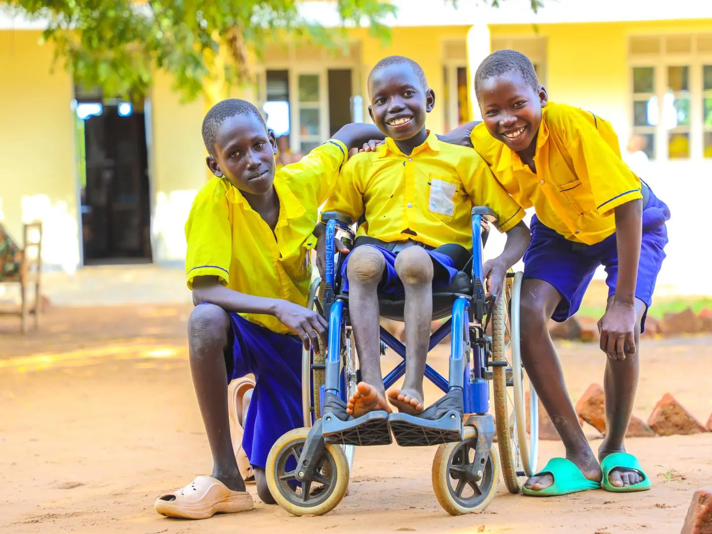 Community support for orphans, widows, and persons with disabilities
